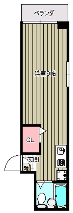 アセット新江古田の間取り