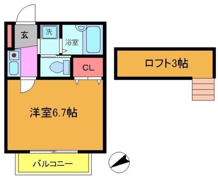 フォルス12の間取り