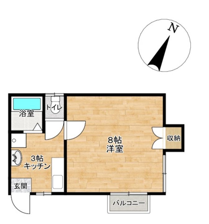 ハイツ華IIの間取り