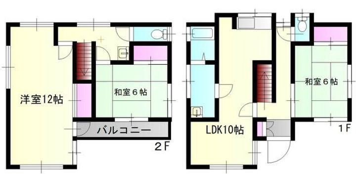 東京都世田谷区宇奈根1(一戸建)の賃貸物件の間取り