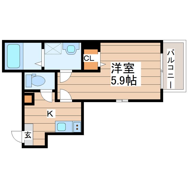 Momorie八乙女の間取り