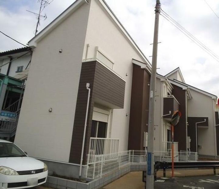 神奈川県川崎市中原区下小田中4(アパート)の賃貸物件の外観