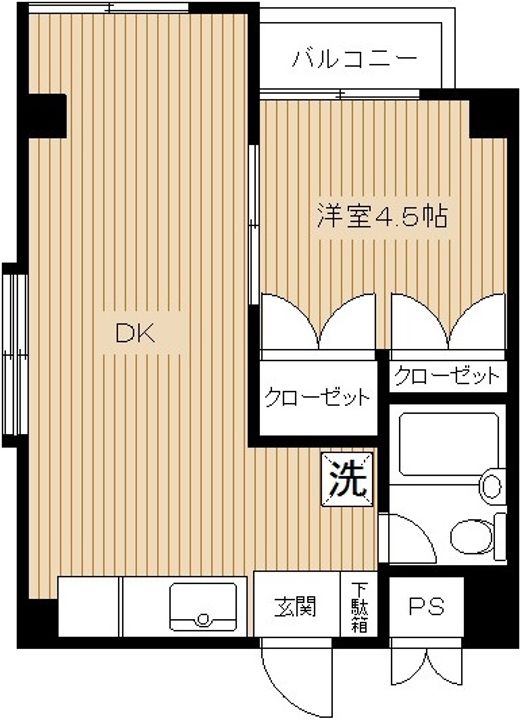 サンフラワーハイツの間取り