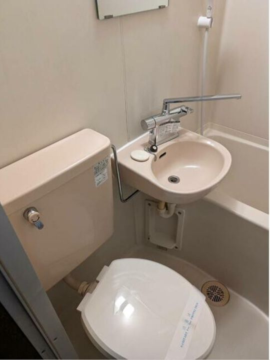 東京都港区芝5(マンション)の賃貸物件の風呂