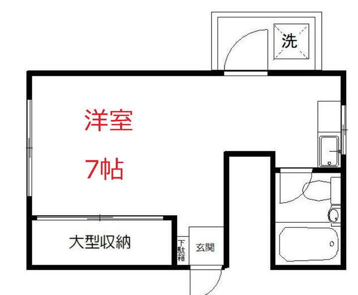 東京都港区芝5(マンション)の賃貸物件の間取り