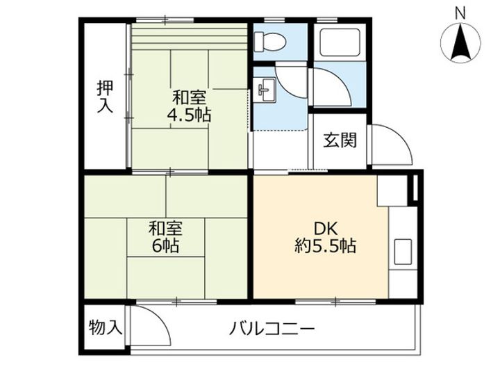 UR相生山の間取り