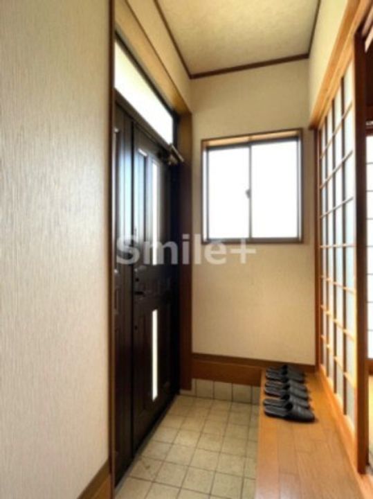 岡山県赤磐市河田原(一戸建)の賃貸物件の玄関