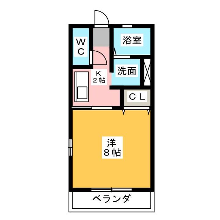 メゾンオランジュの間取り