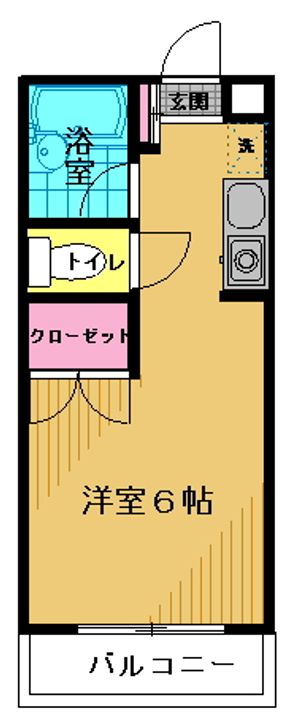 内海小柳マンションの間取り