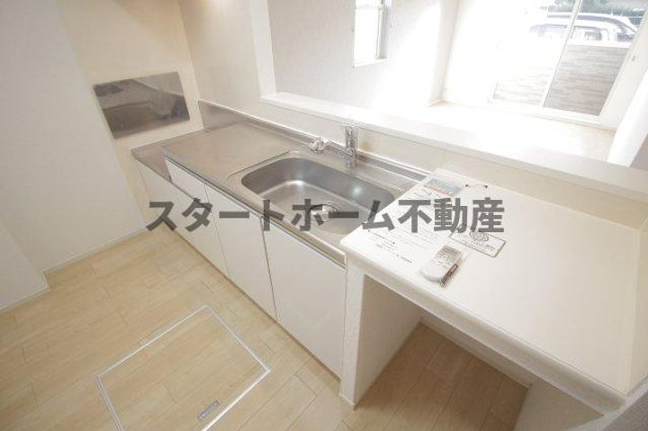 徳島県板野郡藍住町乙瀬字乾(アパート)の賃貸物件のキッチン