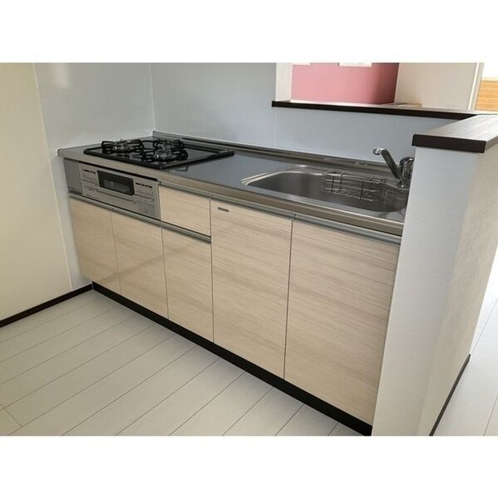 群馬県前橋市富士見町小暮(アパート)の賃貸物件のキッチン