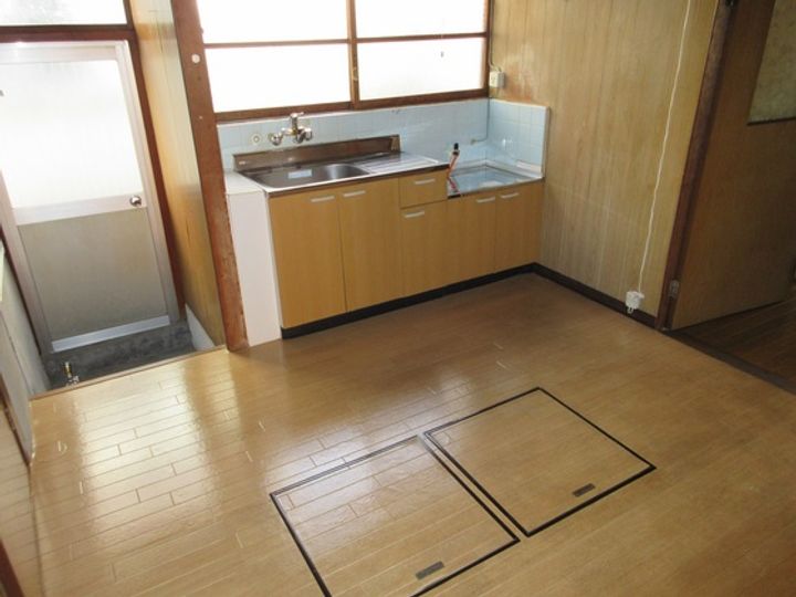 岡山県岡山市南区妹尾(一戸建)の賃貸物件のキッチン