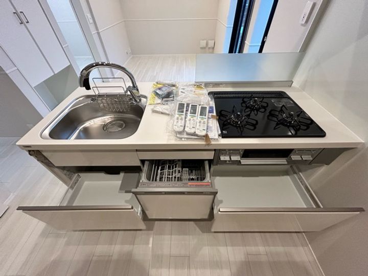 東京都杉並区上荻2(マンション)の賃貸物件のキッチン