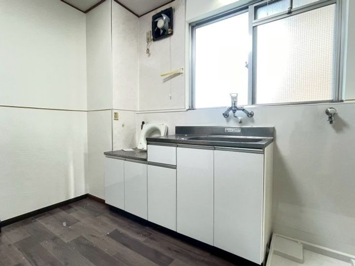 多摩センターグリーンビルのキッチン