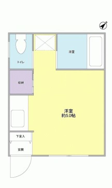 望月ハイツの間取り