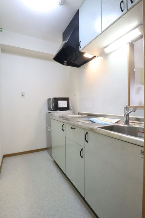 岡山県倉敷市二子(マンション)の賃貸物件のキッチン