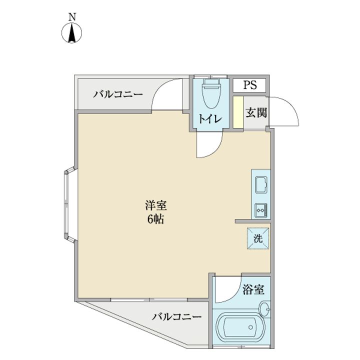 日吉煉瓦館の間取り