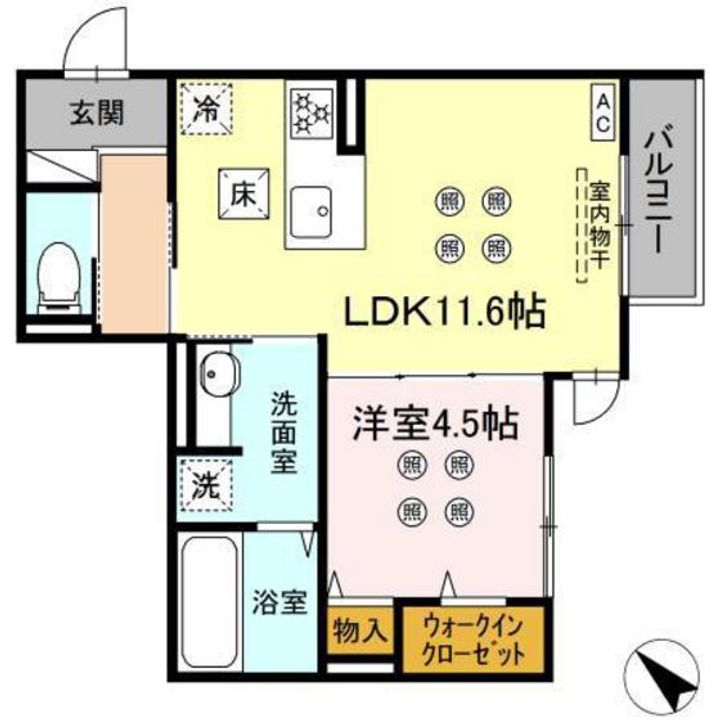 SHINYA BLDG.Vの間取り