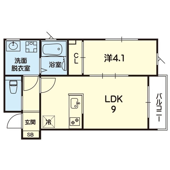 セブンピースの間取り