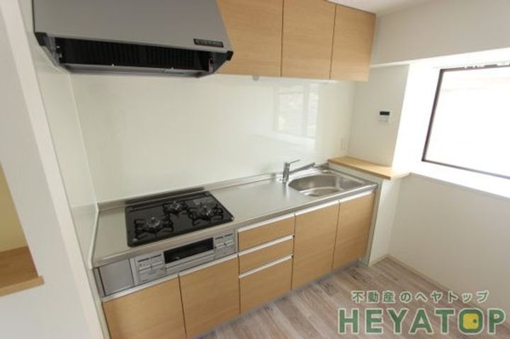 愛知県名古屋市天白区池場5(マンション)の賃貸物件のキッチン