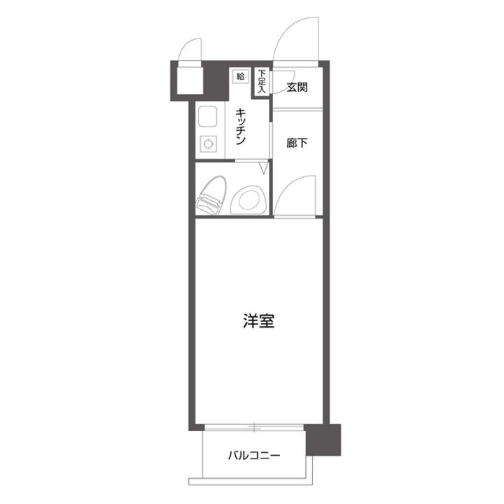 フラッツ100の間取り
