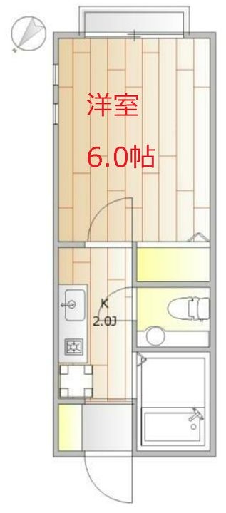 東京都大田区田園調布5(アパート)の賃貸物件の間取り