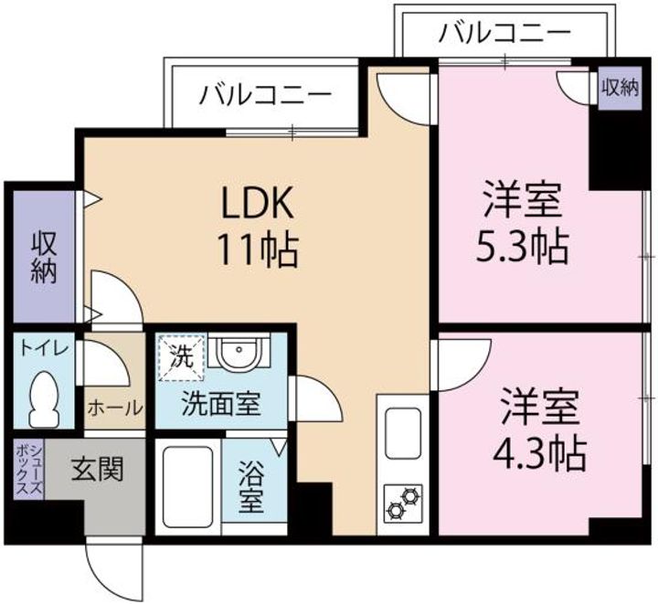 伊藤ハイムの間取り