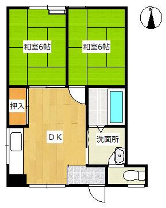 ファミールHIRO Cの間取り