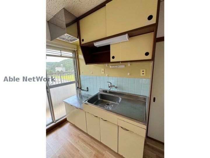 徳島県阿南市見能林町下志んじやく(マンション)の賃貸物件のキッチン