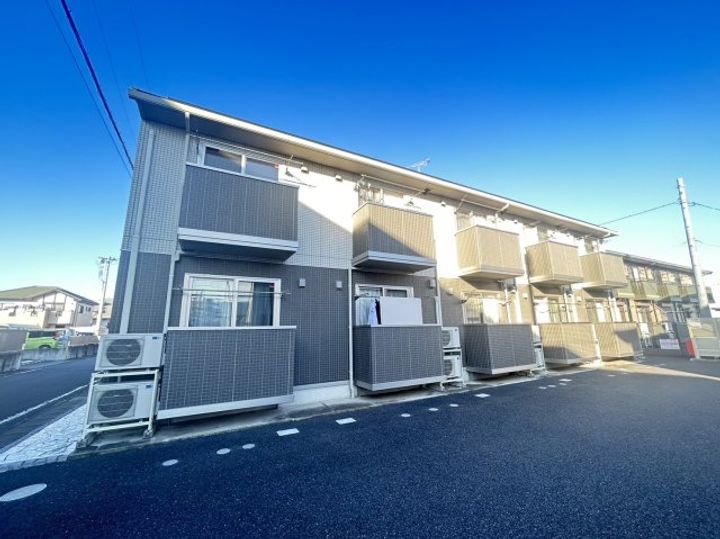 群馬県高崎市矢中町(アパート)の賃貸物件の外観