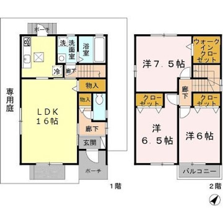 兵庫県三木市緑が丘町東1(一戸建)の賃貸物件の間取り