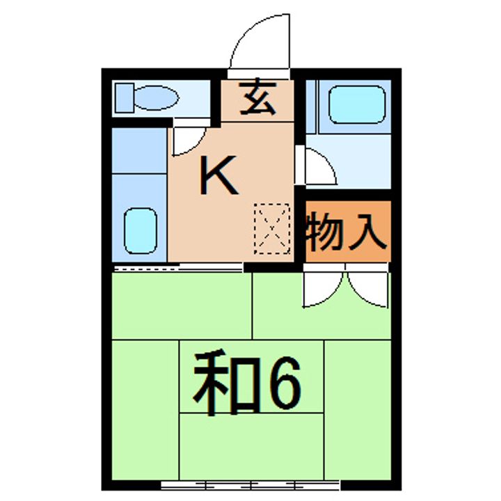 コーポ柴田の間取り