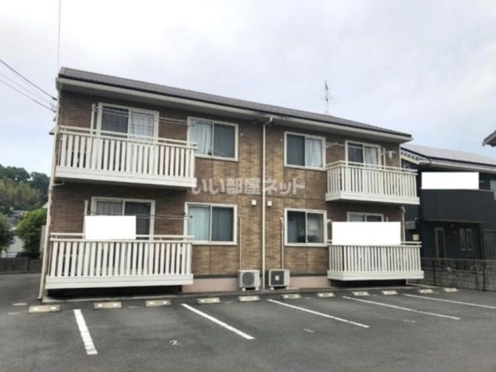岡山県岡山市中区湊(アパート)の賃貸物件の外観