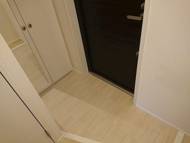 神奈川県川崎市中原区井田中ノ町(マンション)の賃貸物件の玄関