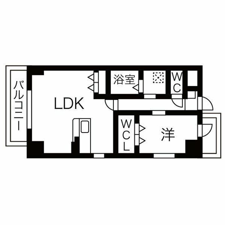 プリミエール春日井市役所前の間取り