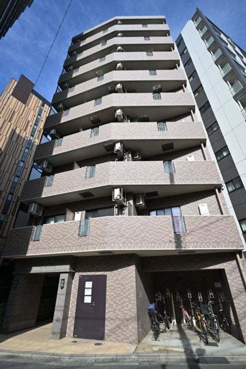 東京都港区芝1(マンション)の賃貸物件の外観