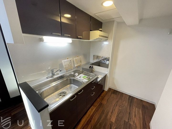 北海道札幌市豊平区豊平九条9(マンション)の賃貸物件のキッチン