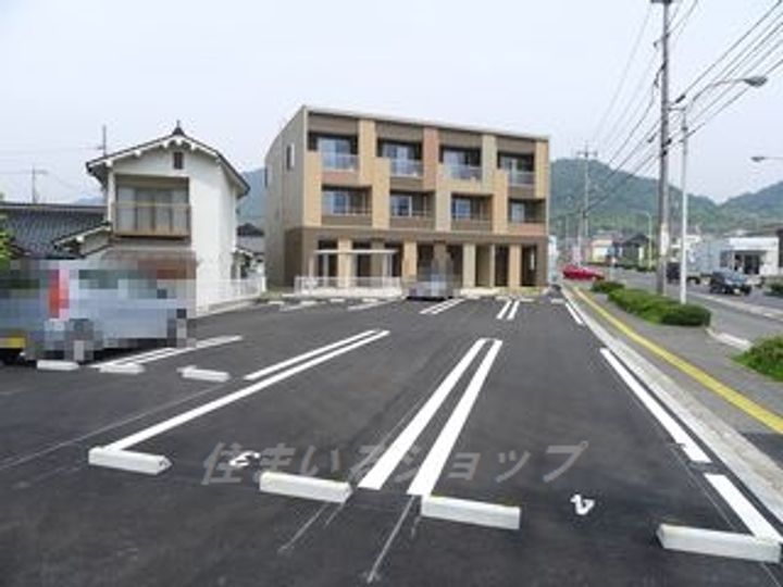 広島県広島市安佐北区亀山4(アパート)の賃貸物件の地図