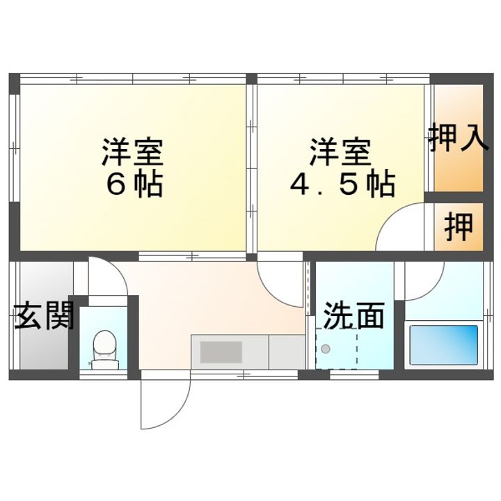 群馬県伊勢崎市長沼町(一戸建)の賃貸物件の間取り