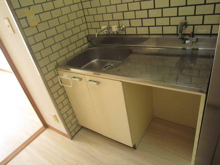 広島県広島市西区三篠北町(マンション)の賃貸物件のキッチン