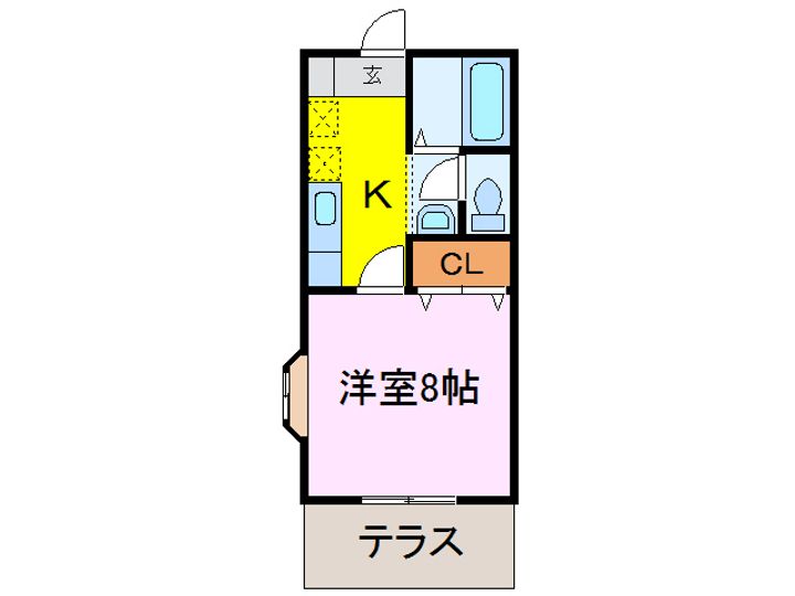 小森谷ハイツPart3の間取り