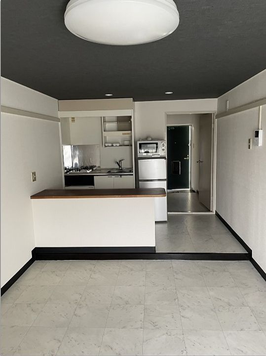 パルシェハイツの居間