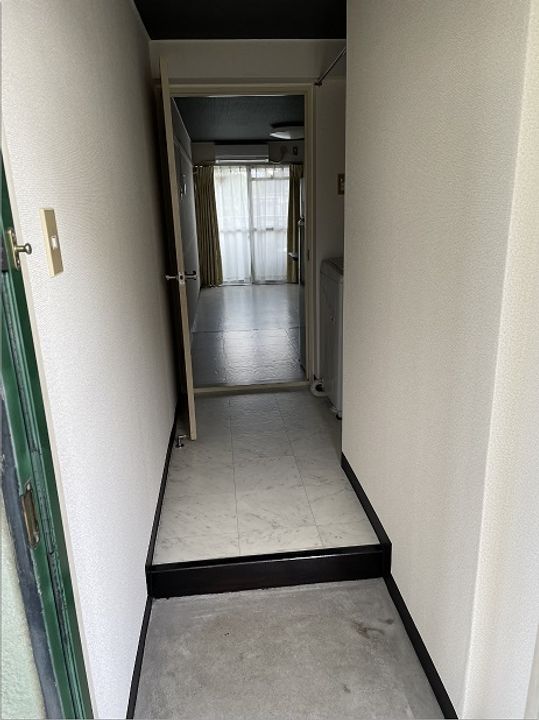 パルシェハイツの玄関