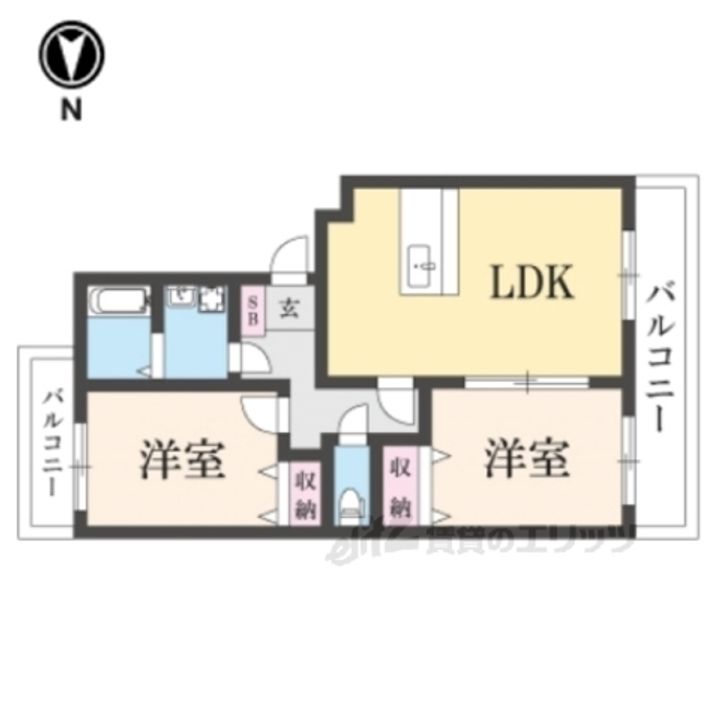 ラメゾンAOYAMAの間取り
