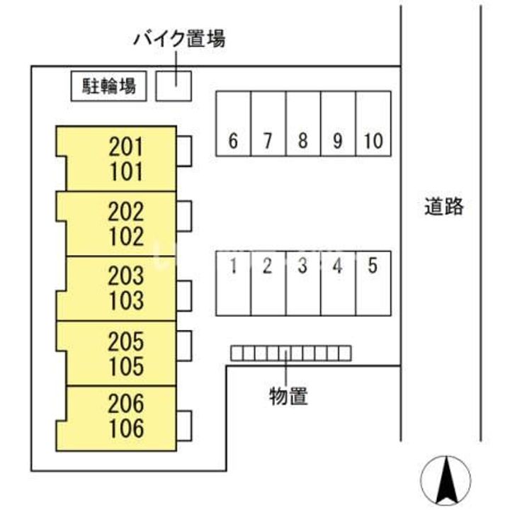 プリモカーサの地図