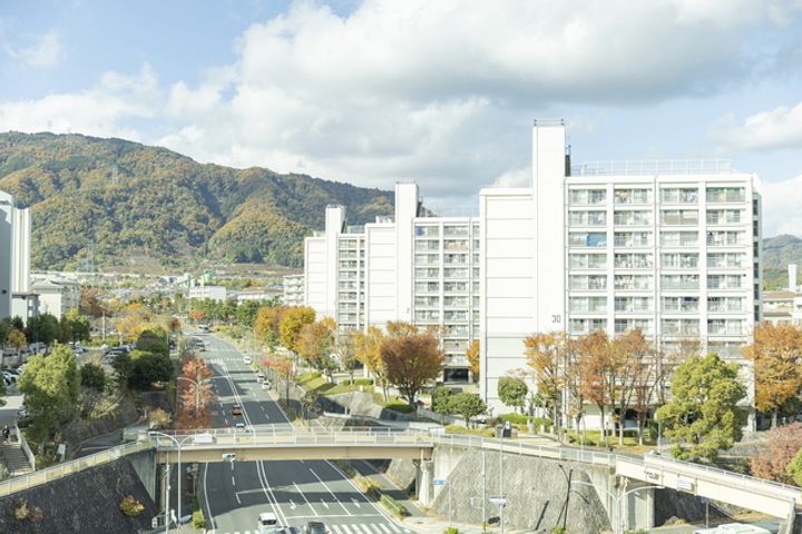 UR洛西新林の地図