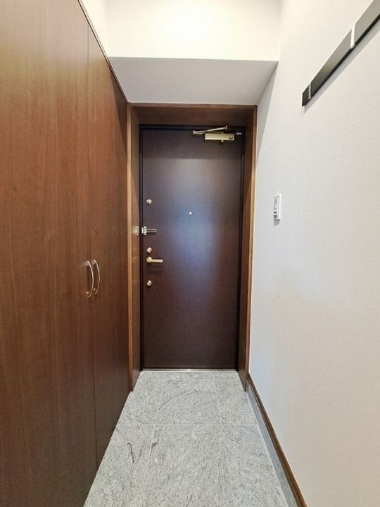 モンテヴェルデ神楽坂弐番館の玄関