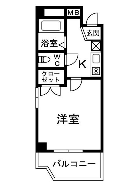 サザンポート内海の間取り