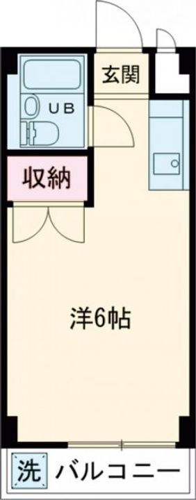 グリーンハイツの間取り