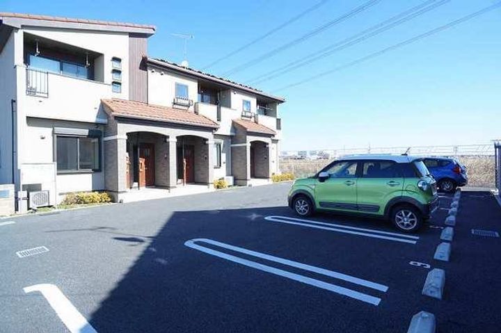 群馬県伊勢崎市境女塚(アパート)の賃貸物件の地図
